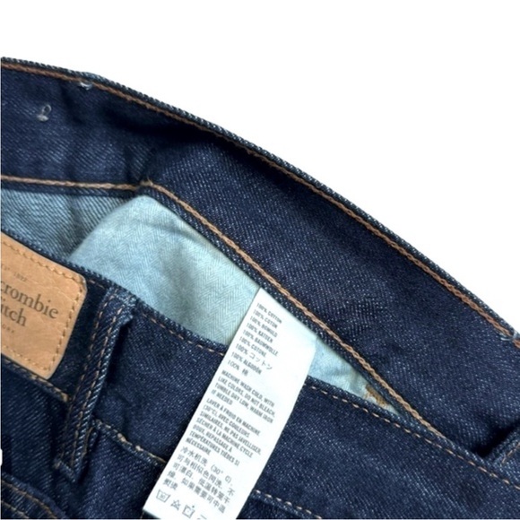 Abercrombie & Fitch High Rise Cheeky Denim Shorts - Picture 5 of 5